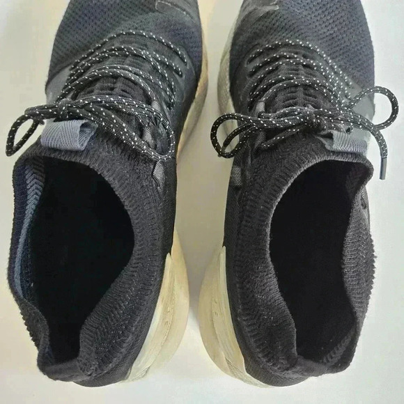 Under Armour Project Rock 2 black and white men's shoes size 9 - Picture 10 of 12